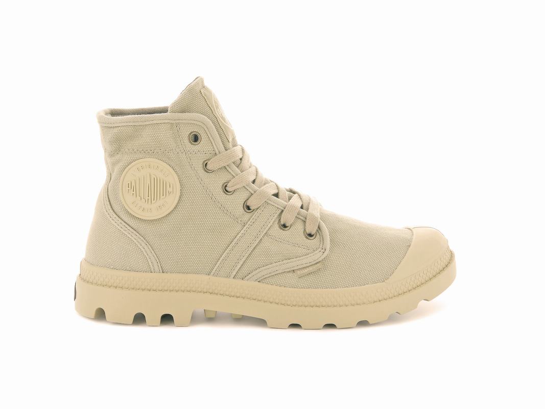 Palladium Pallabrousse Men's Boots Khaki (QHKL07198)